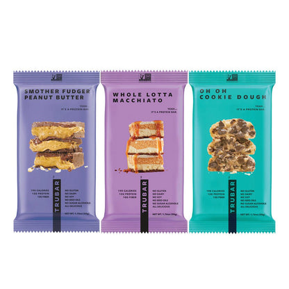 Variety Pack: Smother Fudger Peanut Butter, Whole Lotta Macchiato & Oh Oh Cookie Dough - Vegan America