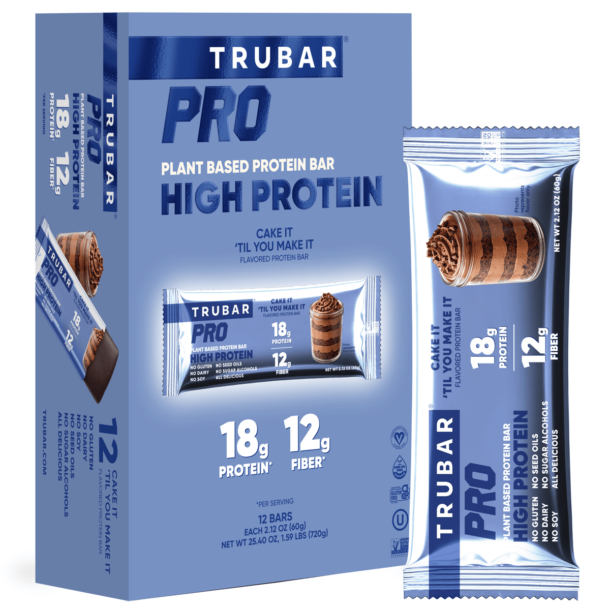 TRUBAR PRO Cake It 'Til You Make It - Vegan America