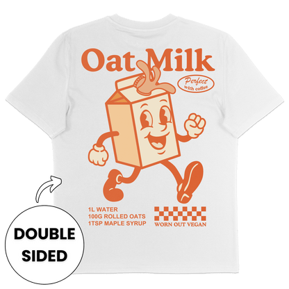 Oat Milk Streetwear T-Shirt - Vegan America