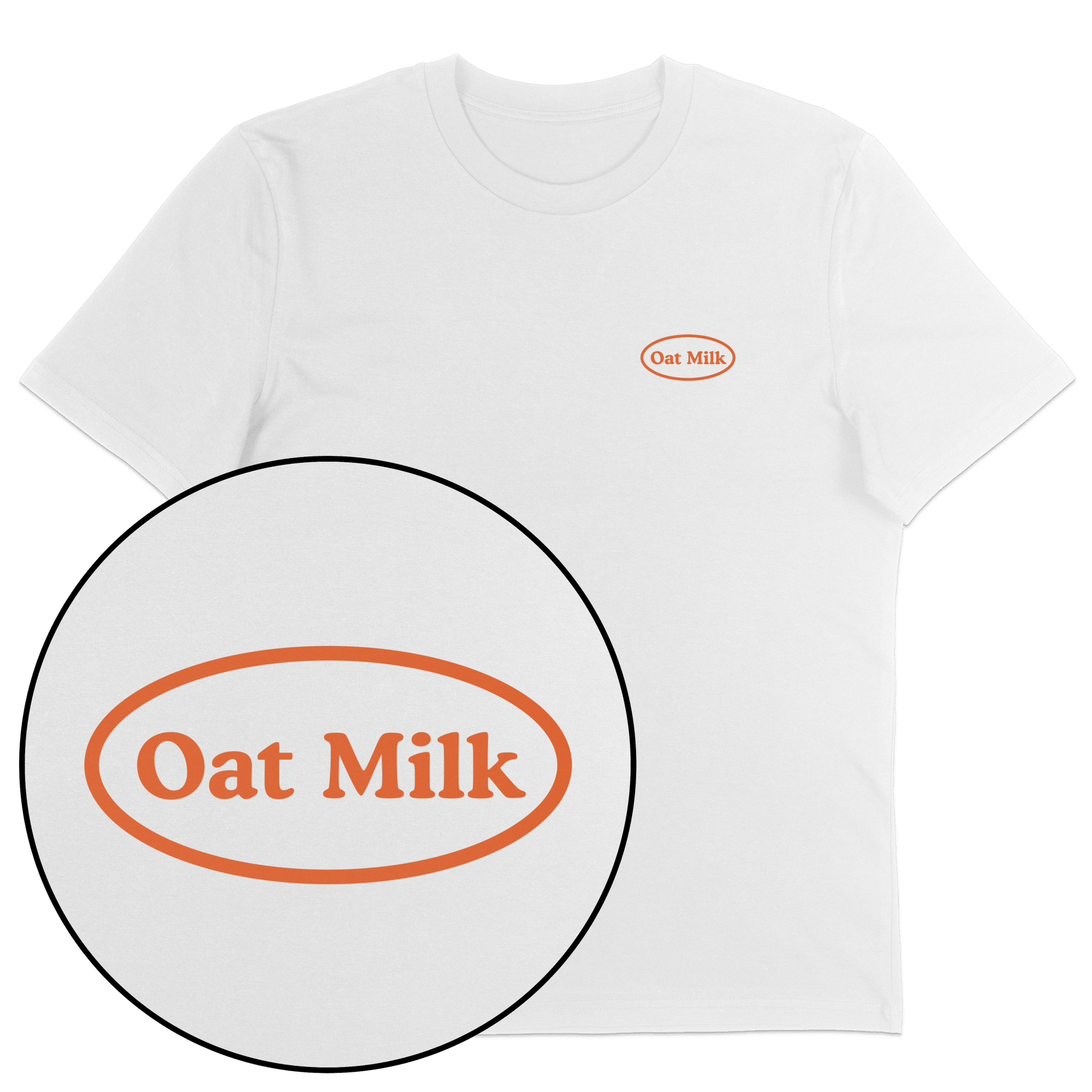 Oat Milk Streetwear T-Shirt - Vegan America