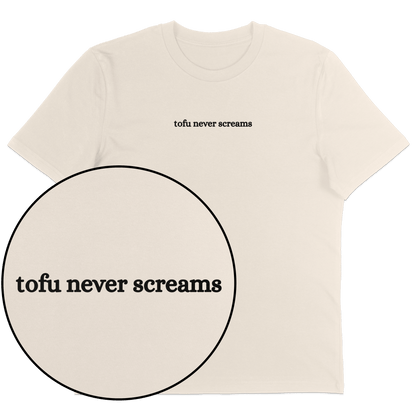 Tofu Never Screams T-Shirt - Vegan America