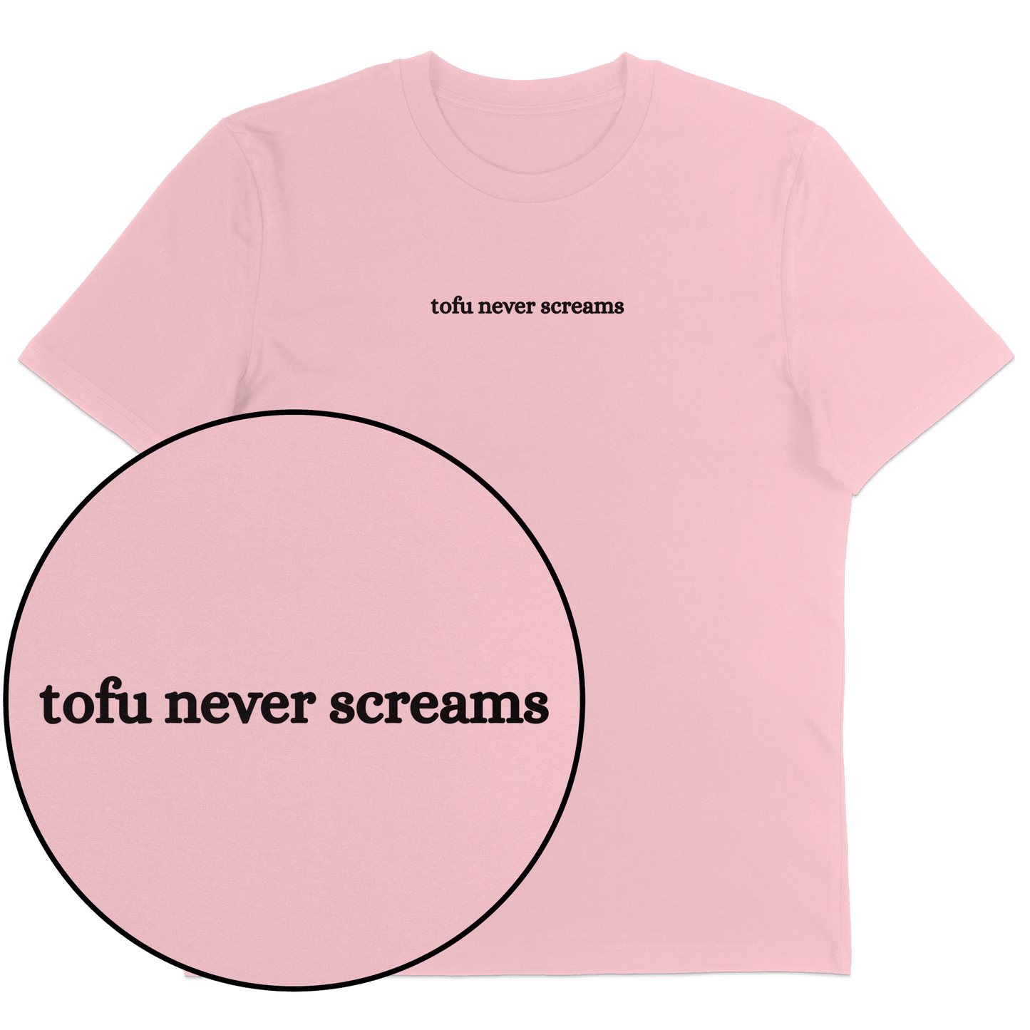Tofu Never Screams T-Shirt - Vegan America