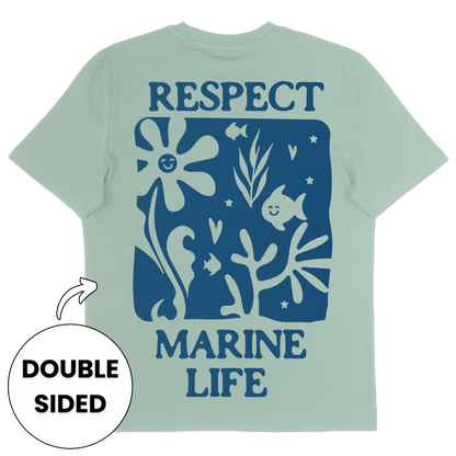 Respect Marine Life Streetwear T-Shirt - Vegan America