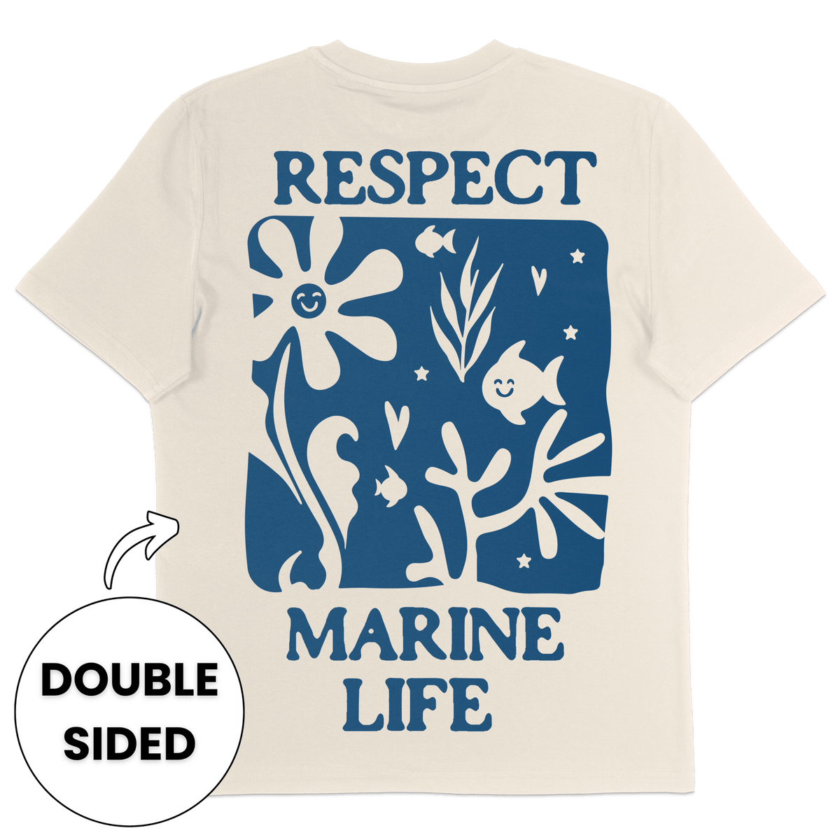 Respect Marine Life Streetwear T-Shirt - Vegan America