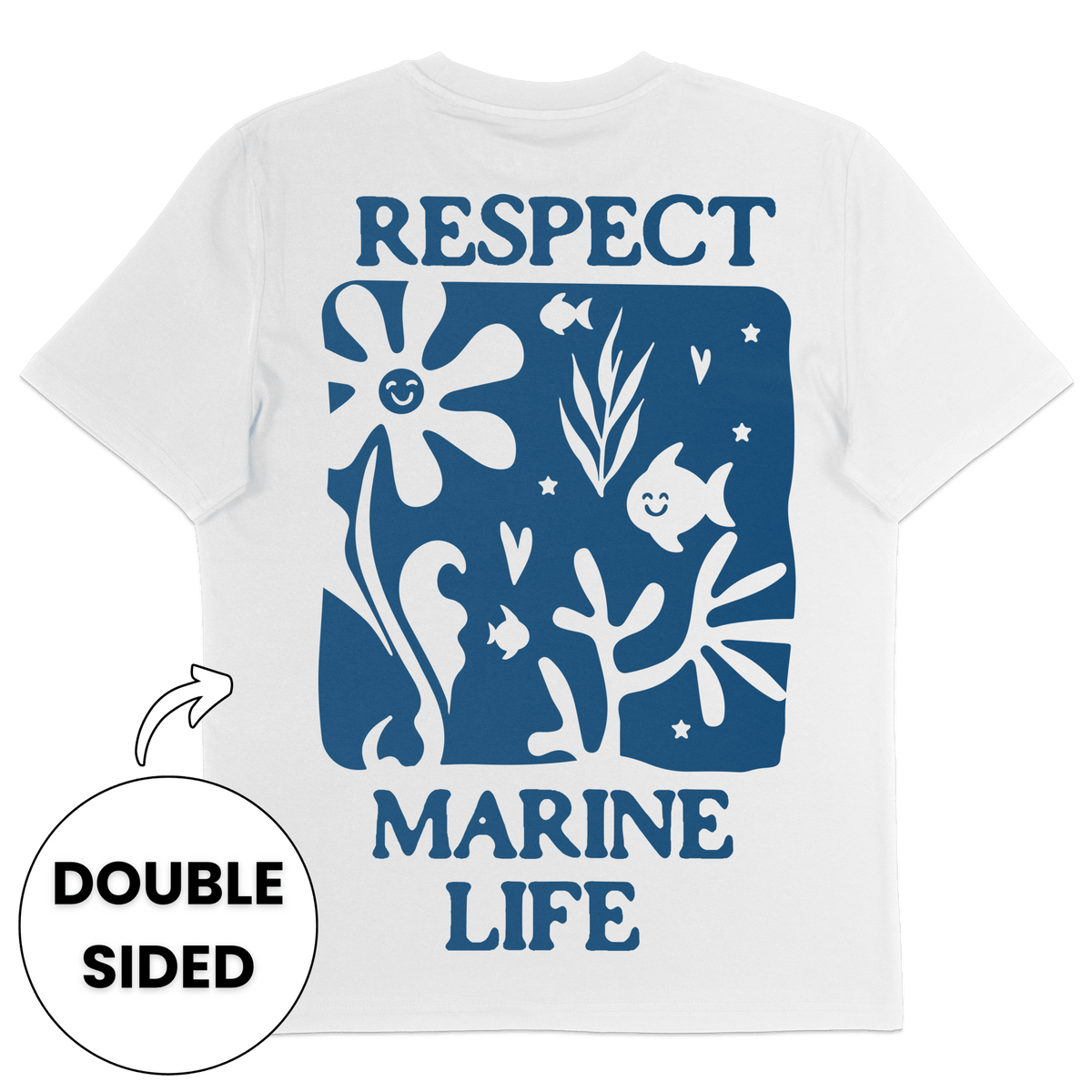 Respect Marine Life Streetwear T-Shirt - Vegan America