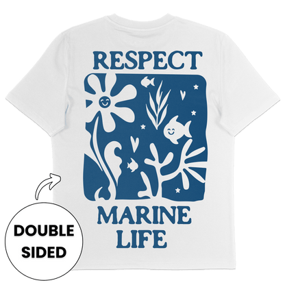 Respect Marine Life Streetwear T-Shirt - Vegan America