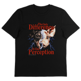 The Only Difference Is Our Perception T-Shirt - Vegan America