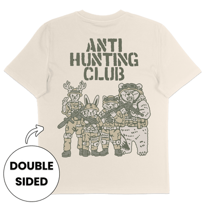 Anti Hunting Club Streetwear T-Shirt - Vegan America