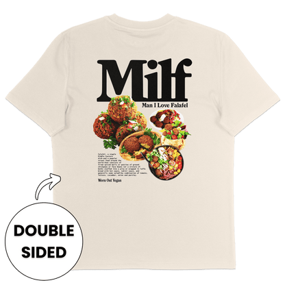 Man I Love Falafel Streetwear T-Shirt - Vegan America