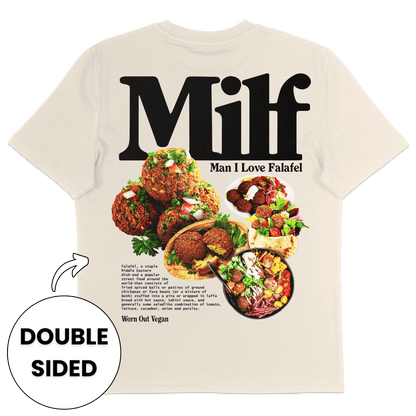 Man I Love Falafel Streetwear T-Shirt - Vegan America
