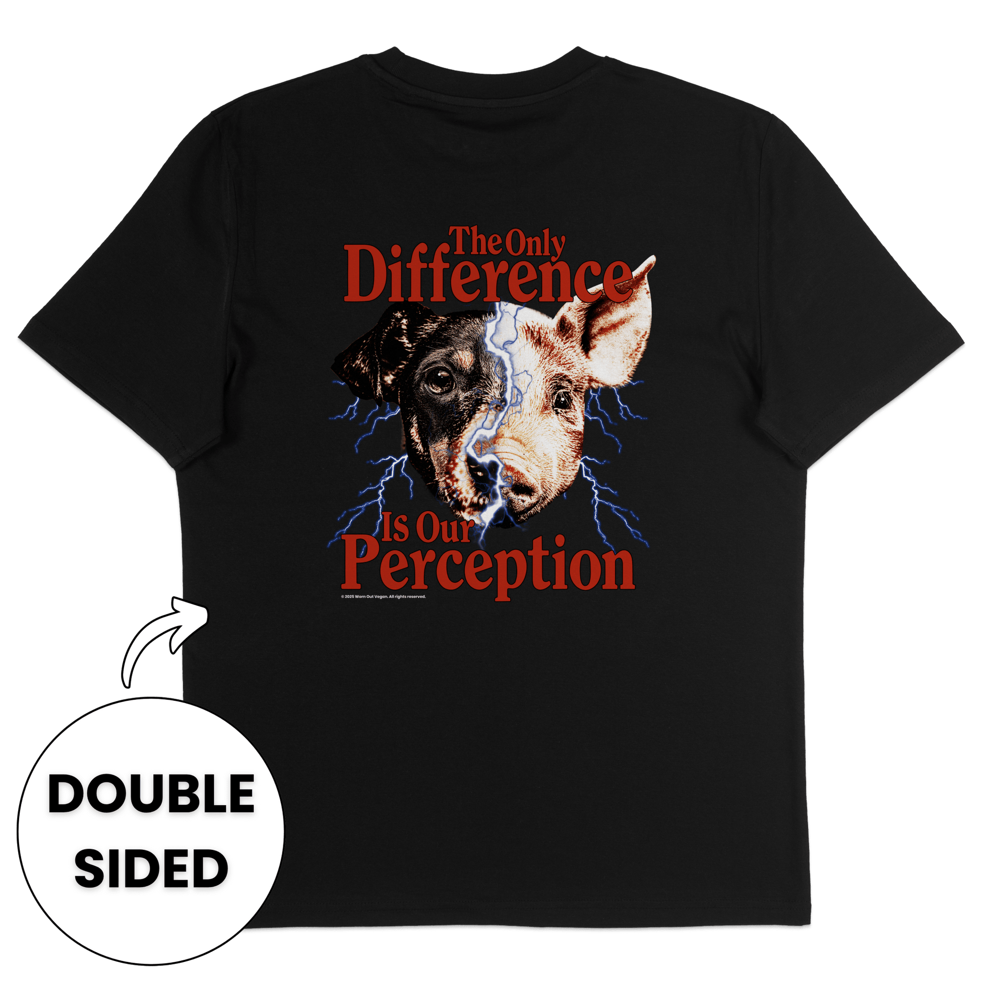 The Only Difference Streetwear T-Shirt - Vegan America