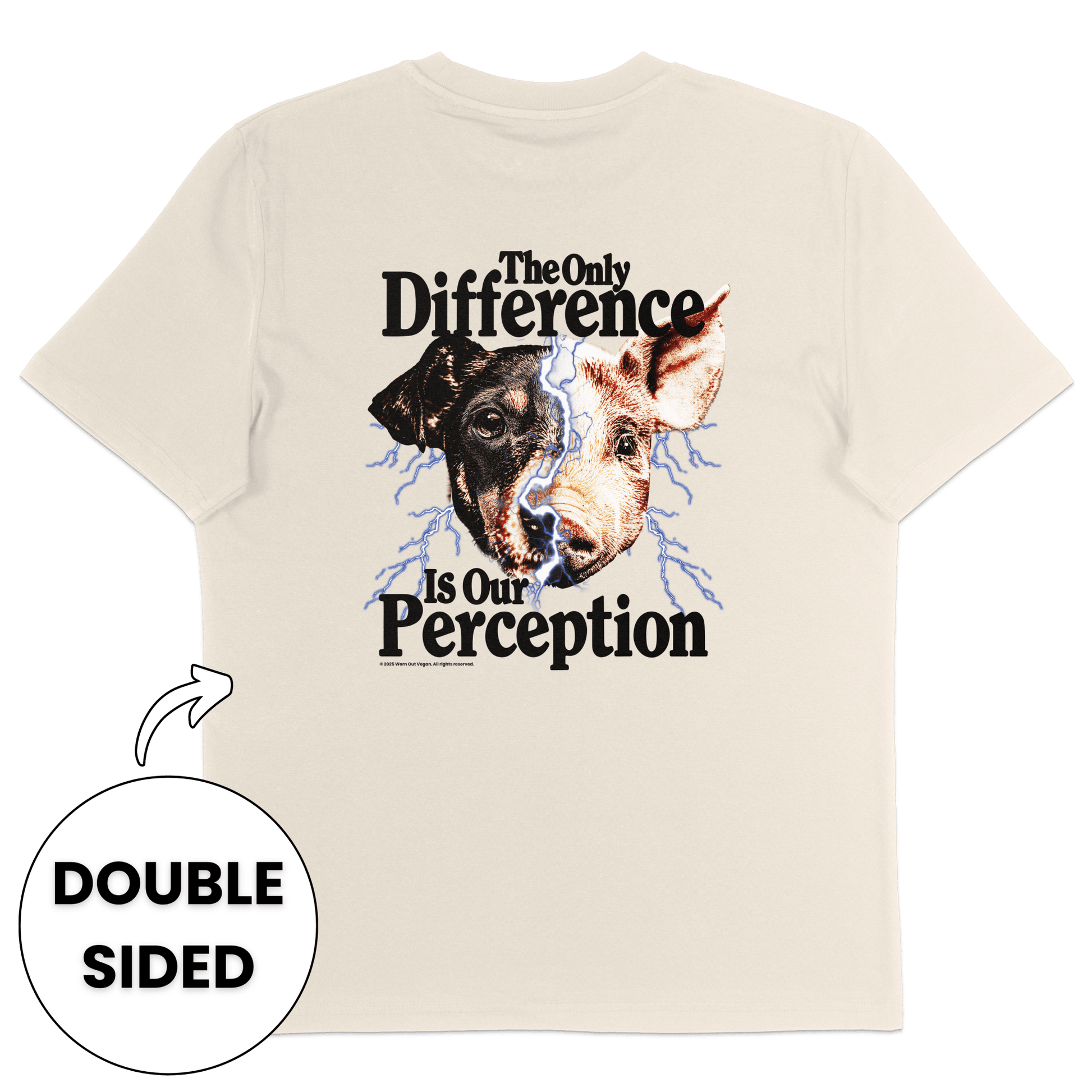 The Only Difference Streetwear T-Shirt - Vegan America
