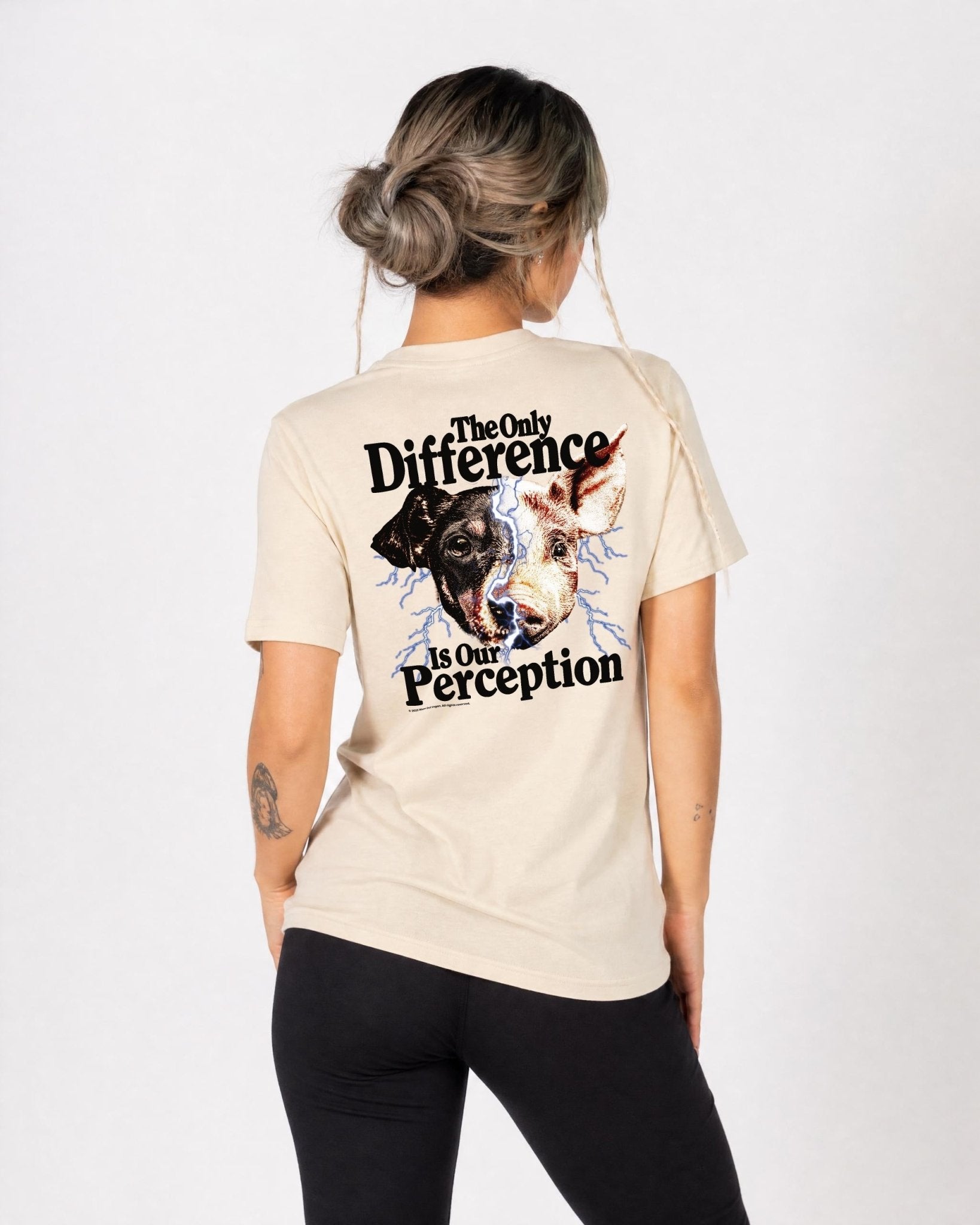 The Only Difference Streetwear T-Shirt - Vegan America