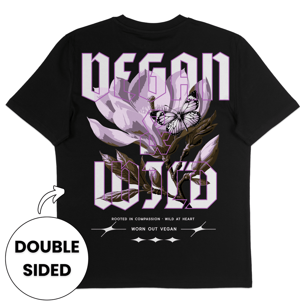 Vegan & Wild Streetwear T-Shirt - Vegan America