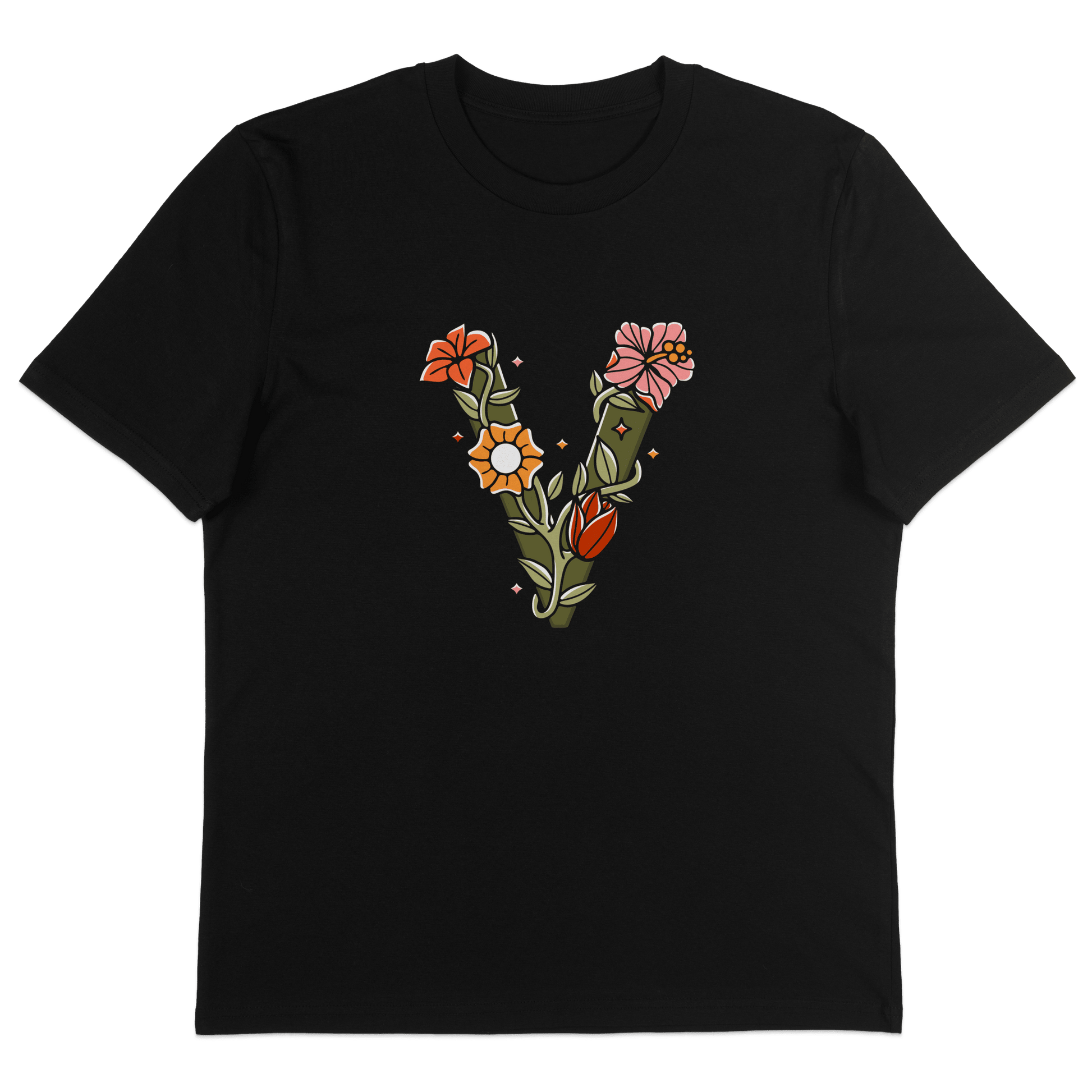 V For Vegan T-Shirt - Vegan America