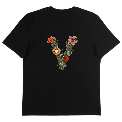 V For Vegan T-Shirt - Vegan America