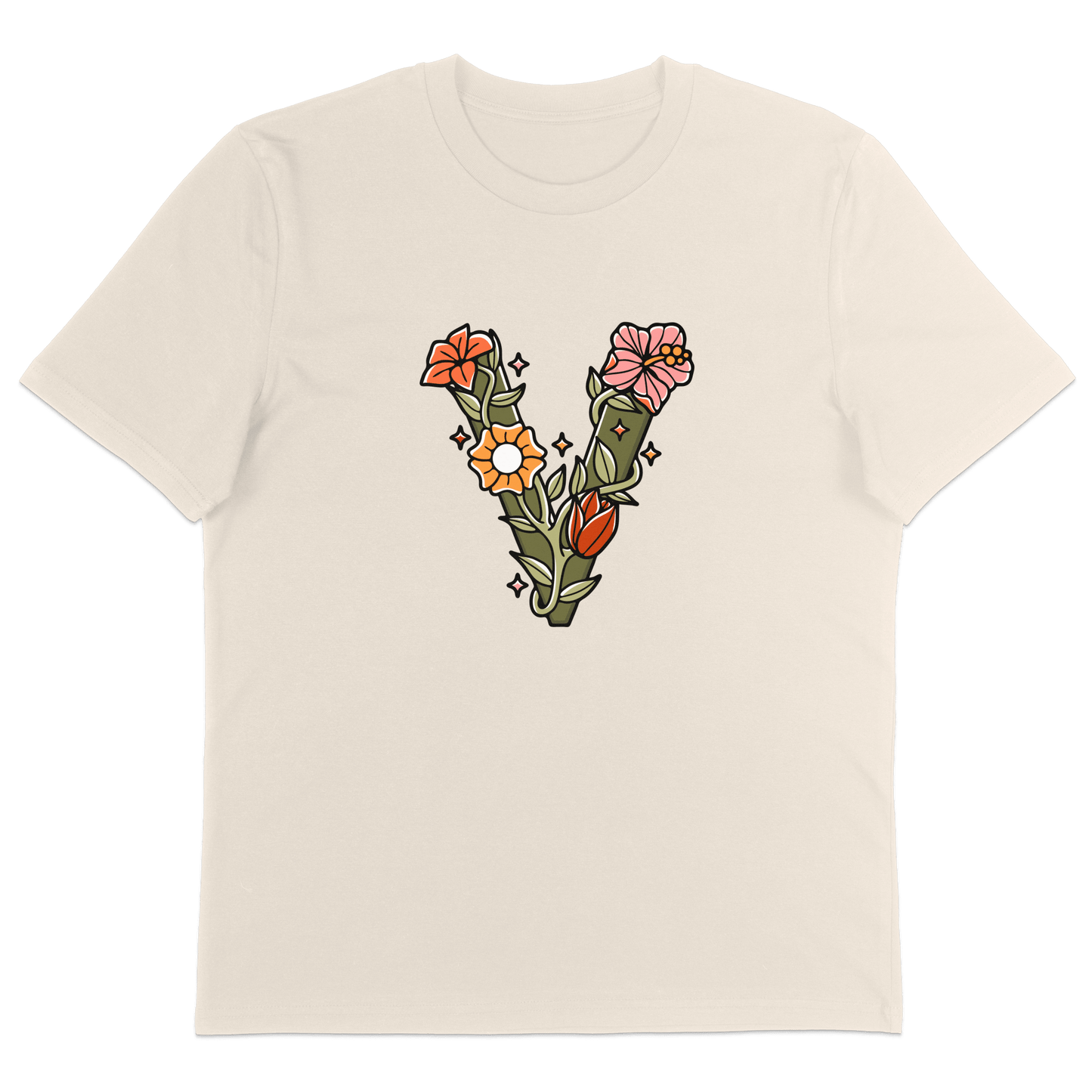 V For Vegan T-Shirt - Vegan America