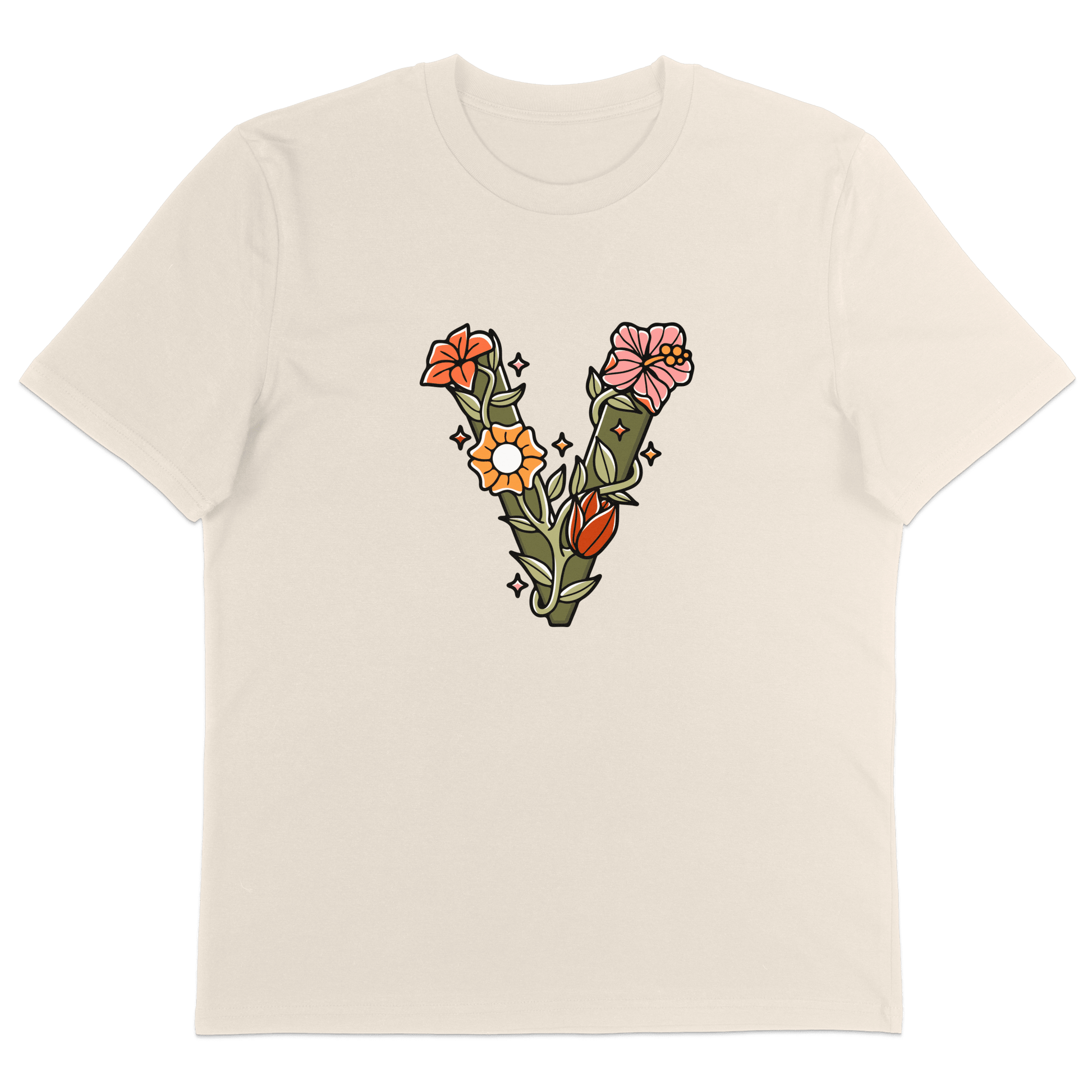 V For Vegan T-Shirt - Vegan America