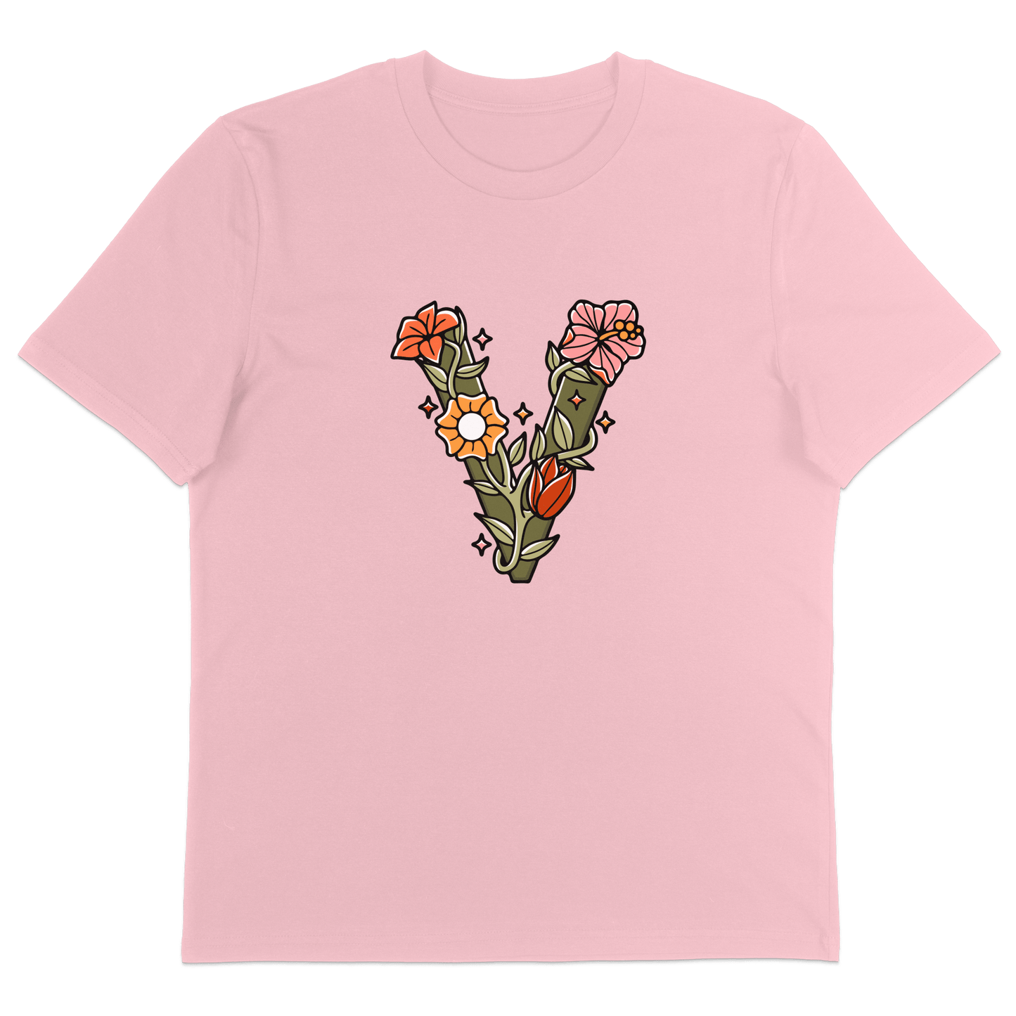 V For Vegan T-Shirt - Vegan America