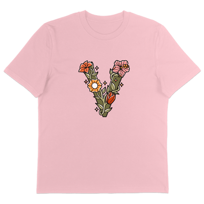 V For Vegan T-Shirt - Vegan America