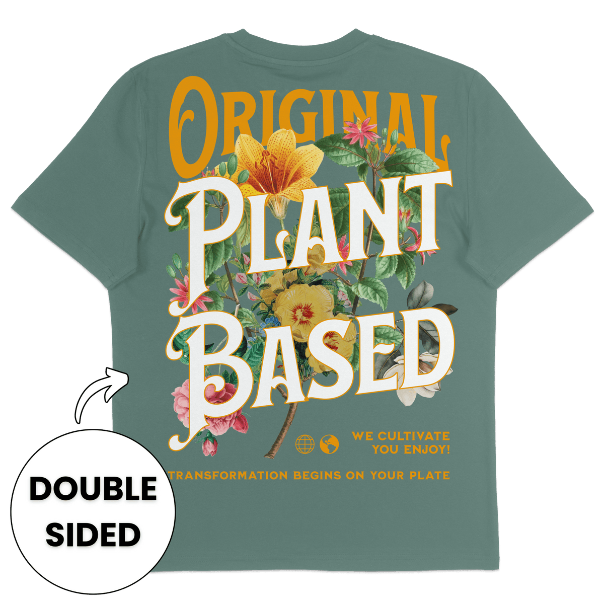 Original Plant-Based Streetwear T-Shirt - Vegan America