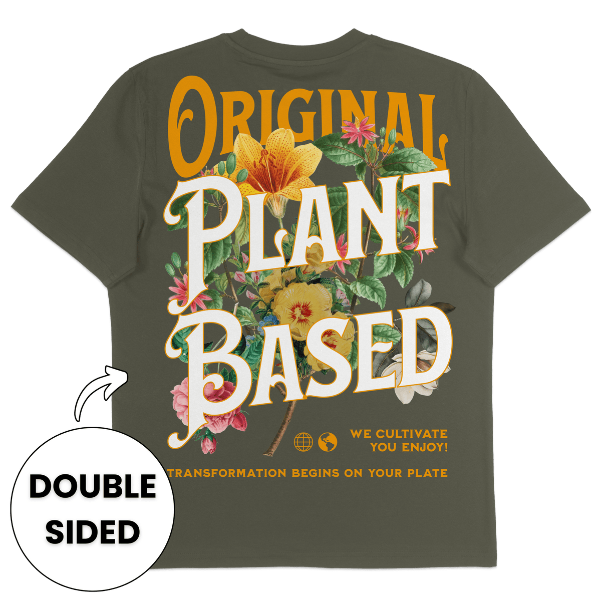 Original Plant-Based Streetwear T-Shirt - Vegan America