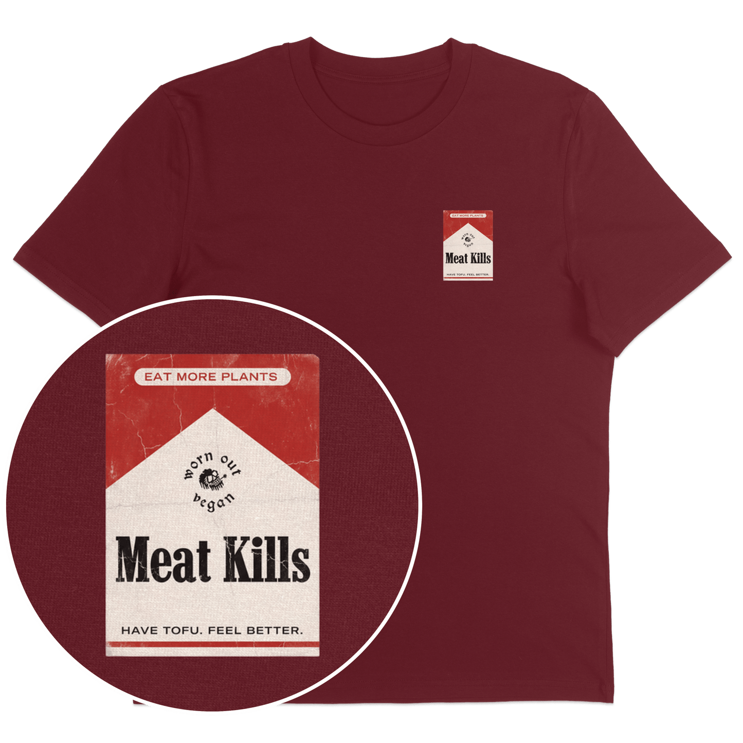 Meat Kills T-Shirt - Vegan America