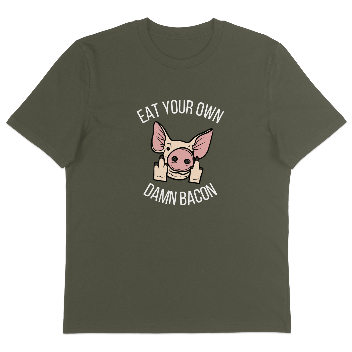 Eat Your Own Damn Bacon T-Shirt - Vegan America