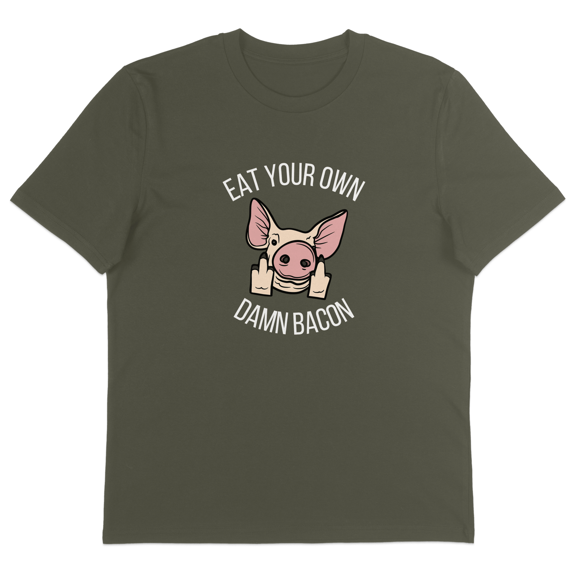 Eat Your Own Damn Bacon T-Shirt - Vegan America