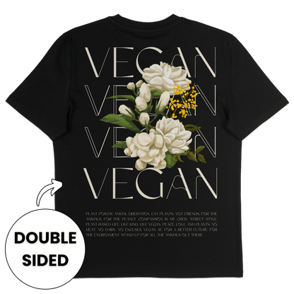 Flower Streetwear T-Shirt - Vegan America