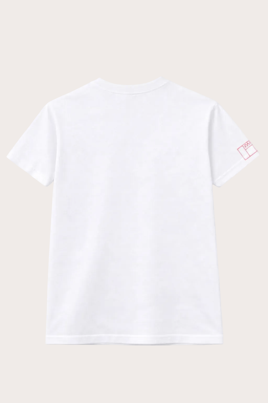 LO NEEL T-shirt Vague Blanc - Vegan America