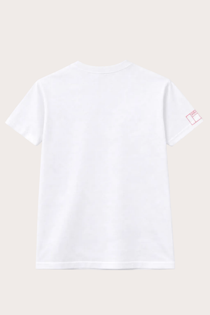 LO NEEL T-shirt Vague Blanc - Vegan America