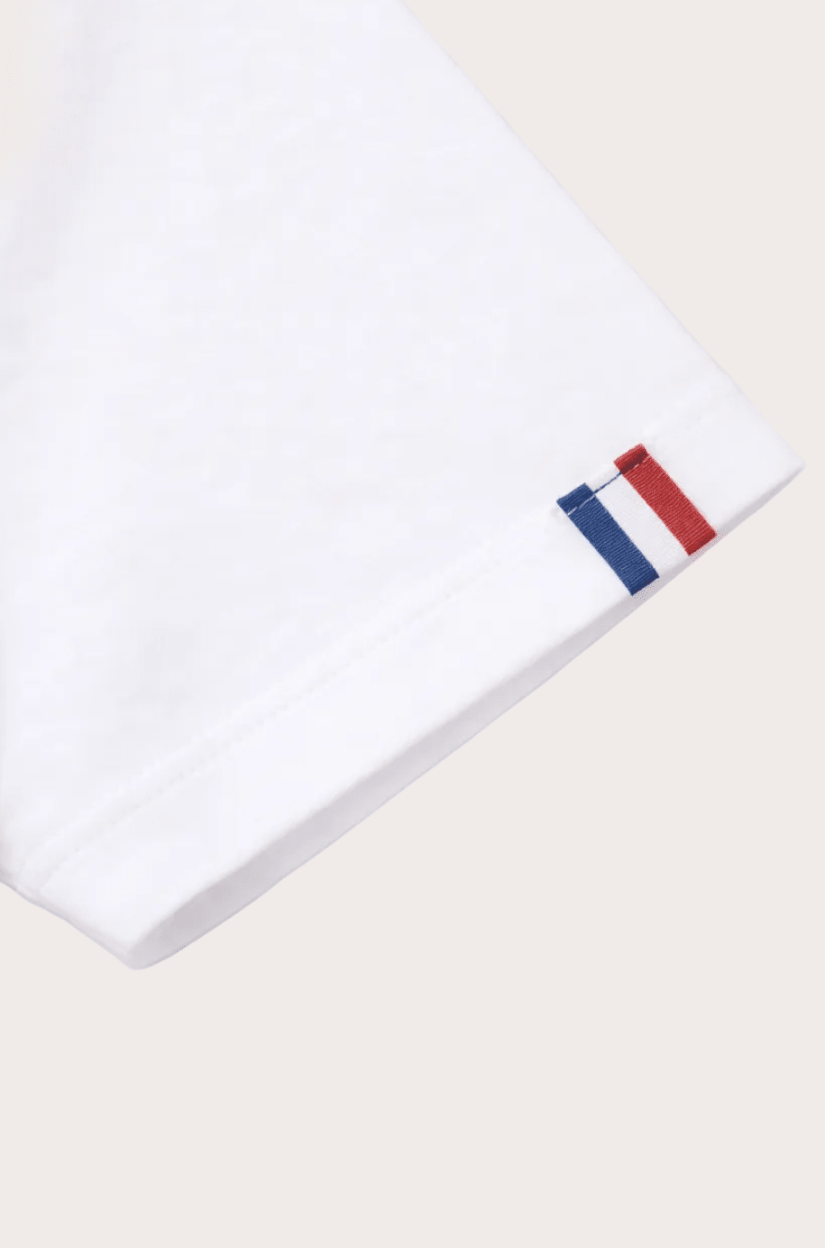 LO NEEL T-shirt Vague Blanc - Vegan America
