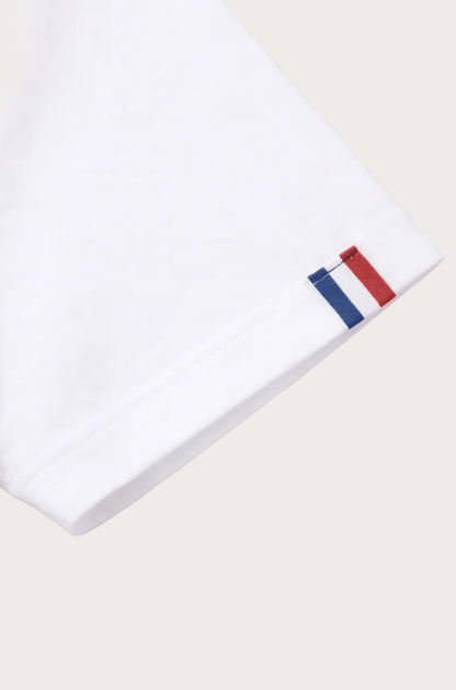 LO NEEL T-shirt Vague Blanc - Vegan America