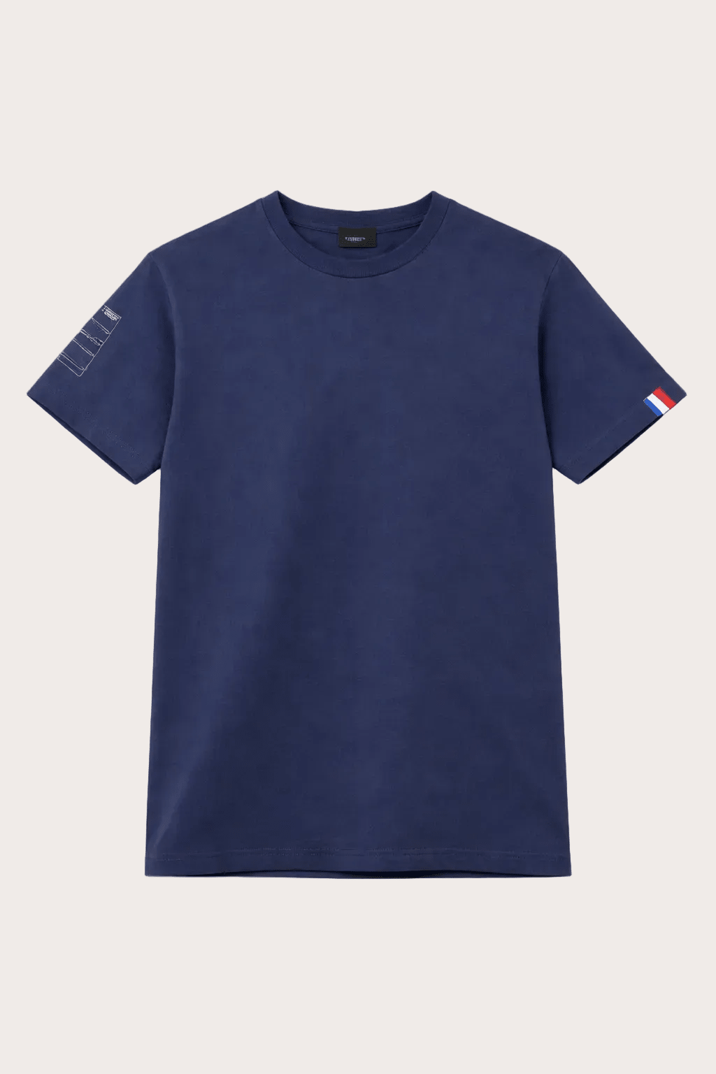 LO NEEL T-shirt Vague Bleu - Vegan America