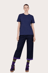 LO NEEL T-shirt Vague Bleu - Vegan America
