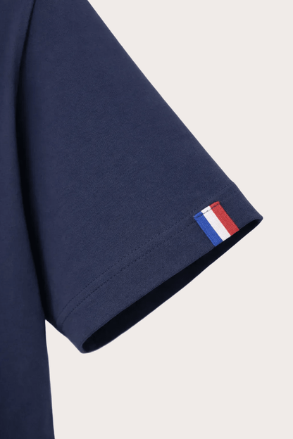 LO NEEL T-shirt Vague Bleu - Vegan America