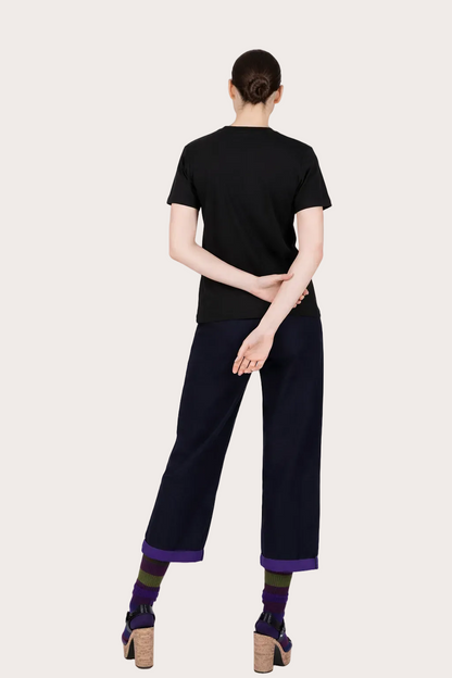 LO NEEL T-shirt Ocean Noir