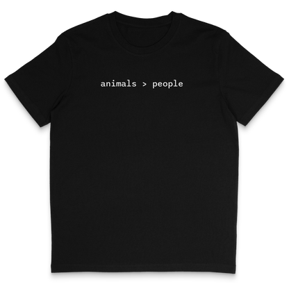 Animals Over People T-Shirt
