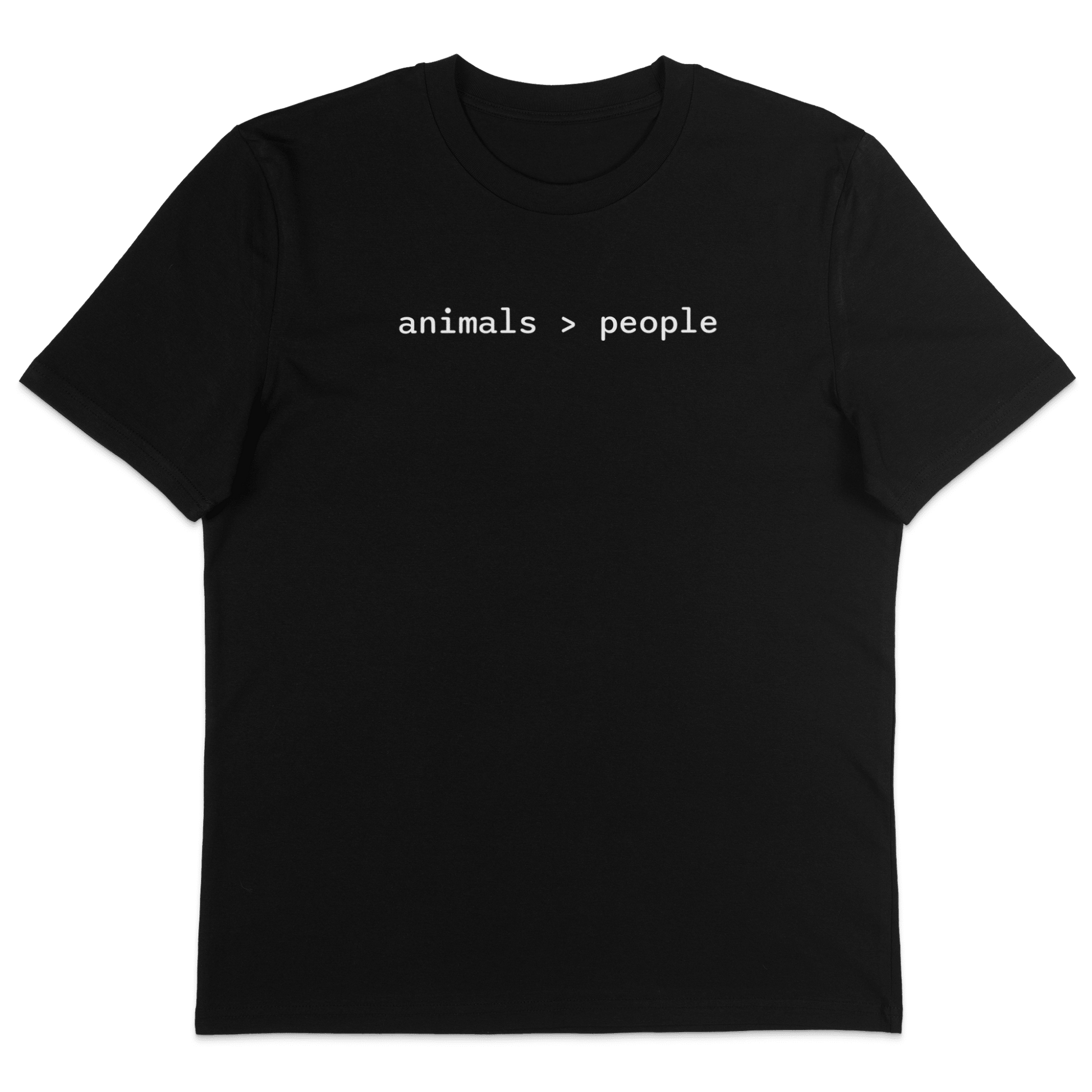 Animals Over People T-Shirt - Vegan America