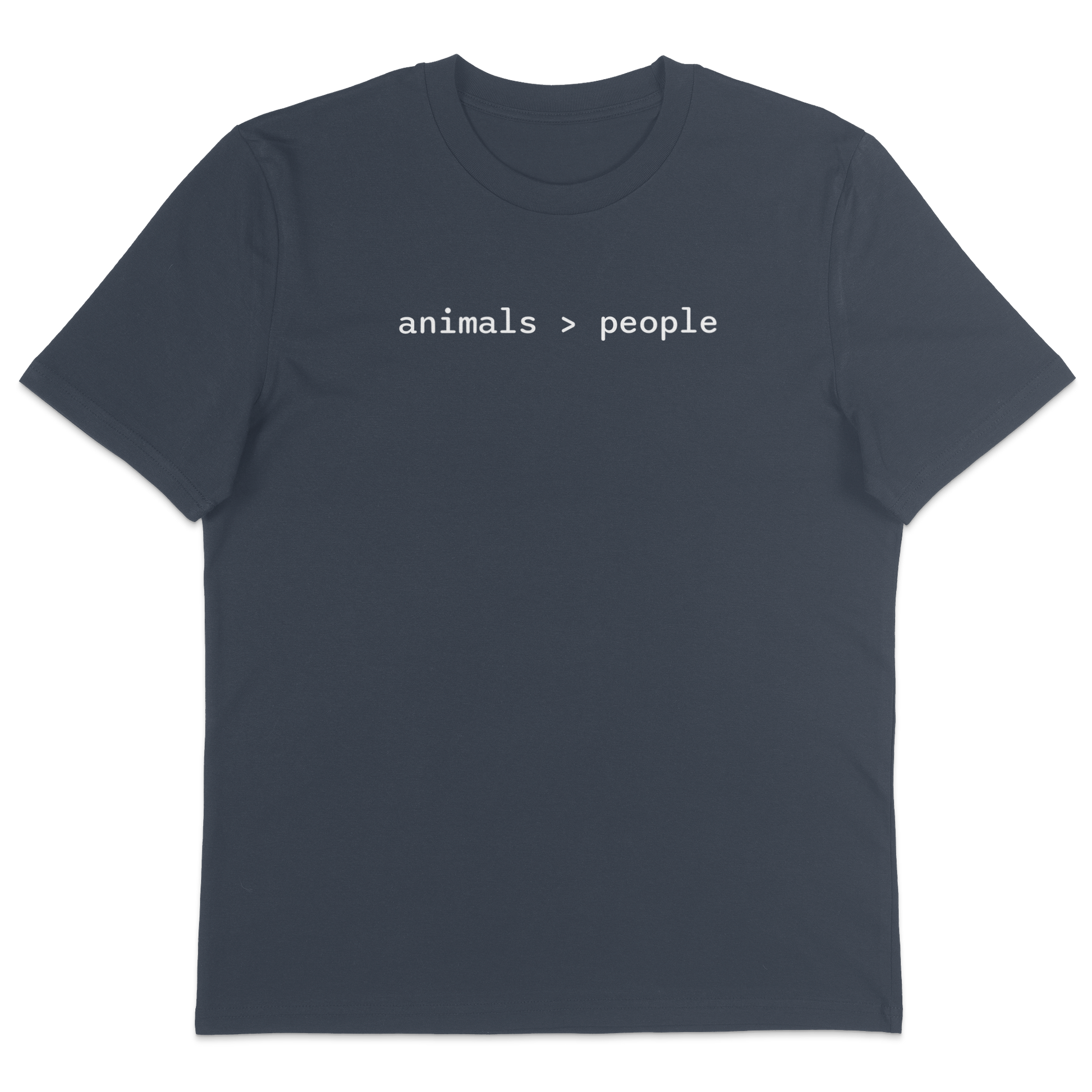 Animals Over People T-Shirt - Vegan America