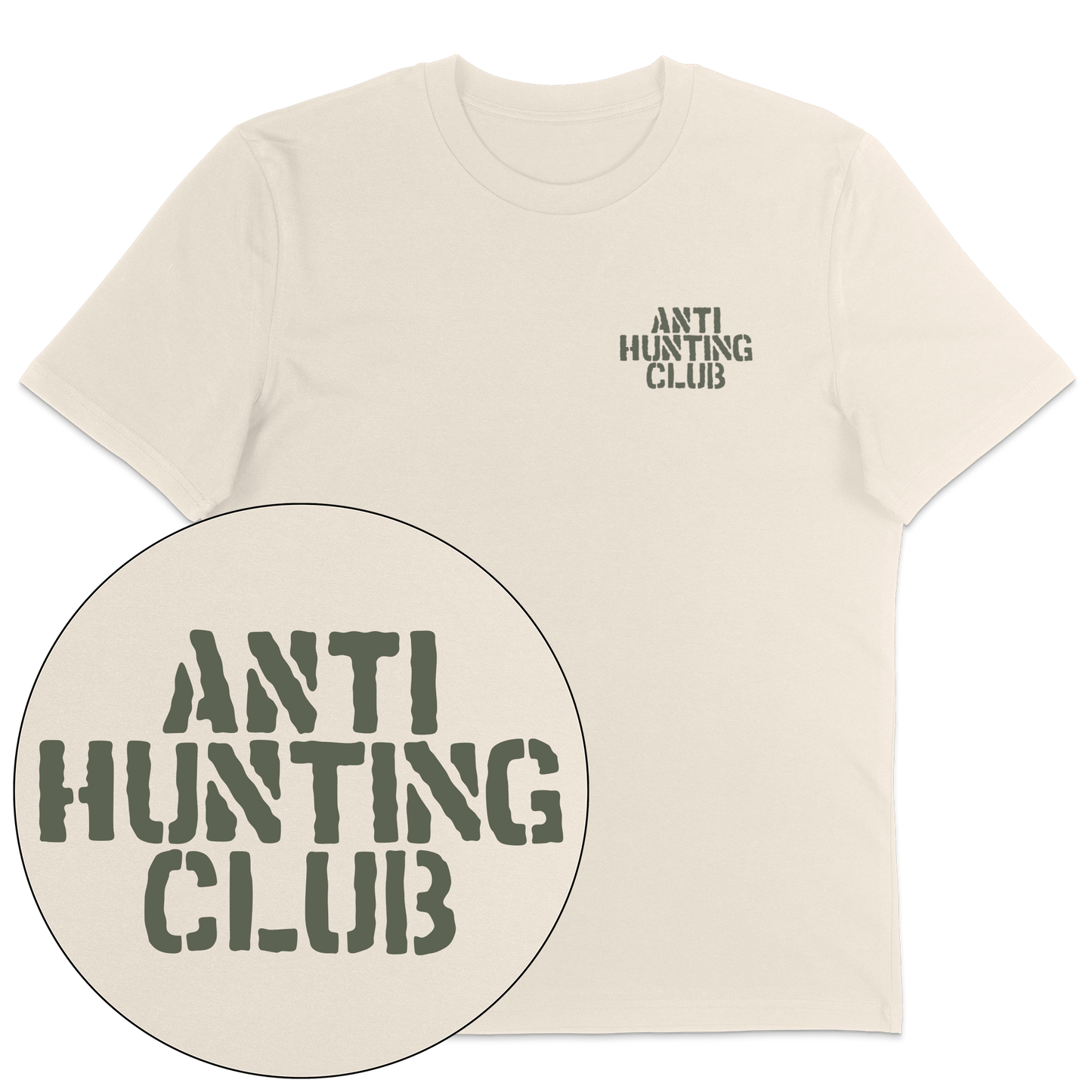 Anti Hunting Club Streetwear T-Shirt