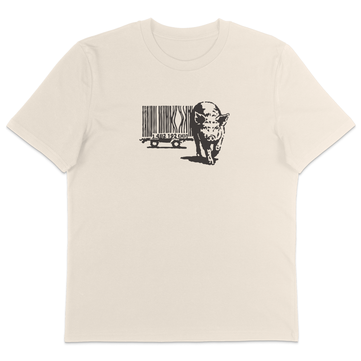 Barcode Pig T-Shirt - Vegan America