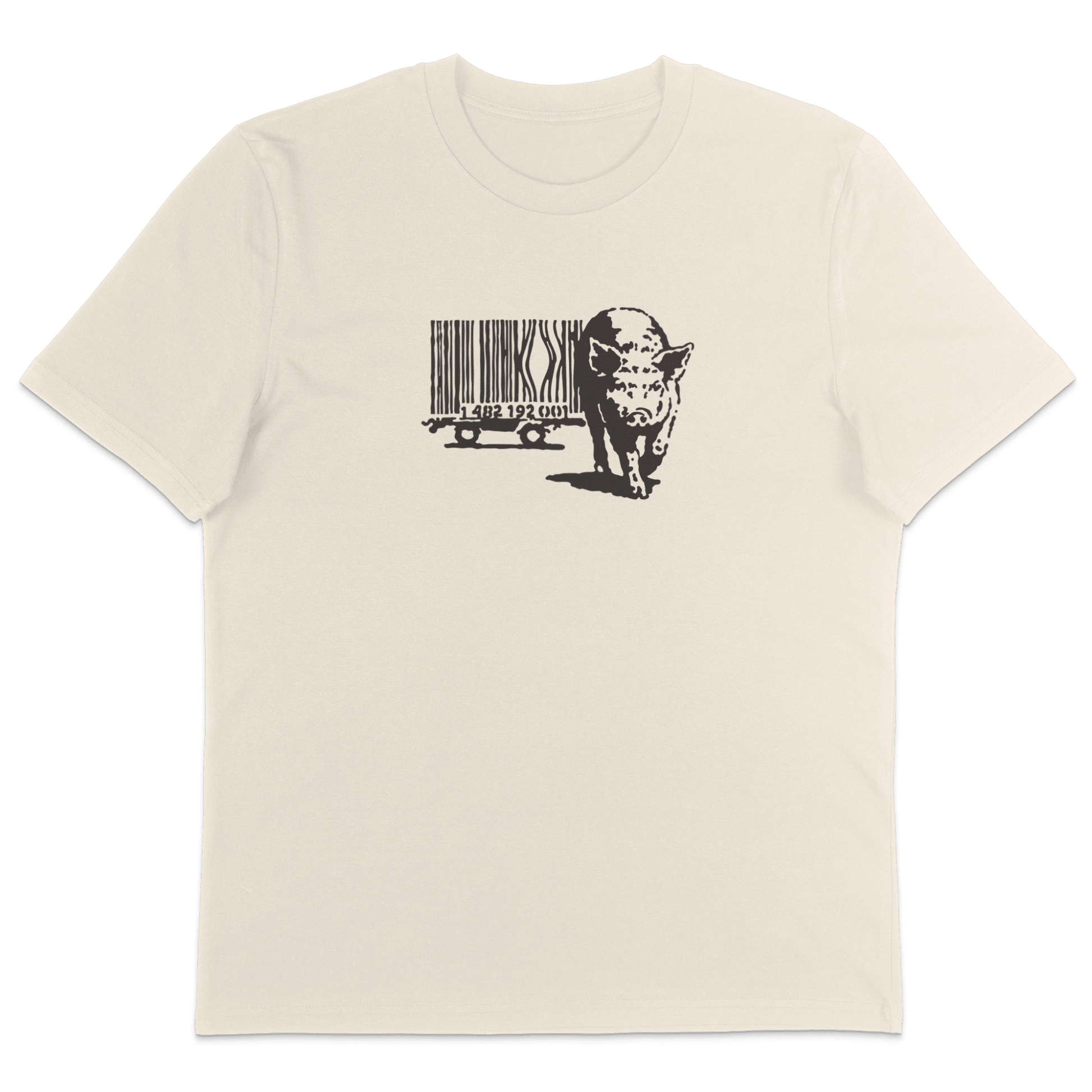 Barcode Pig T-Shirt - Vegan America