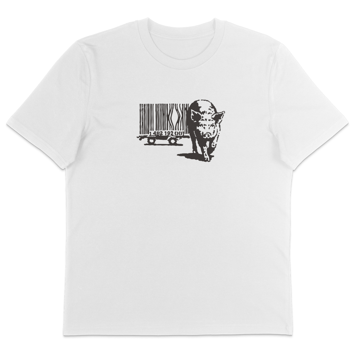 Barcode Pig T-Shirt - Vegan America