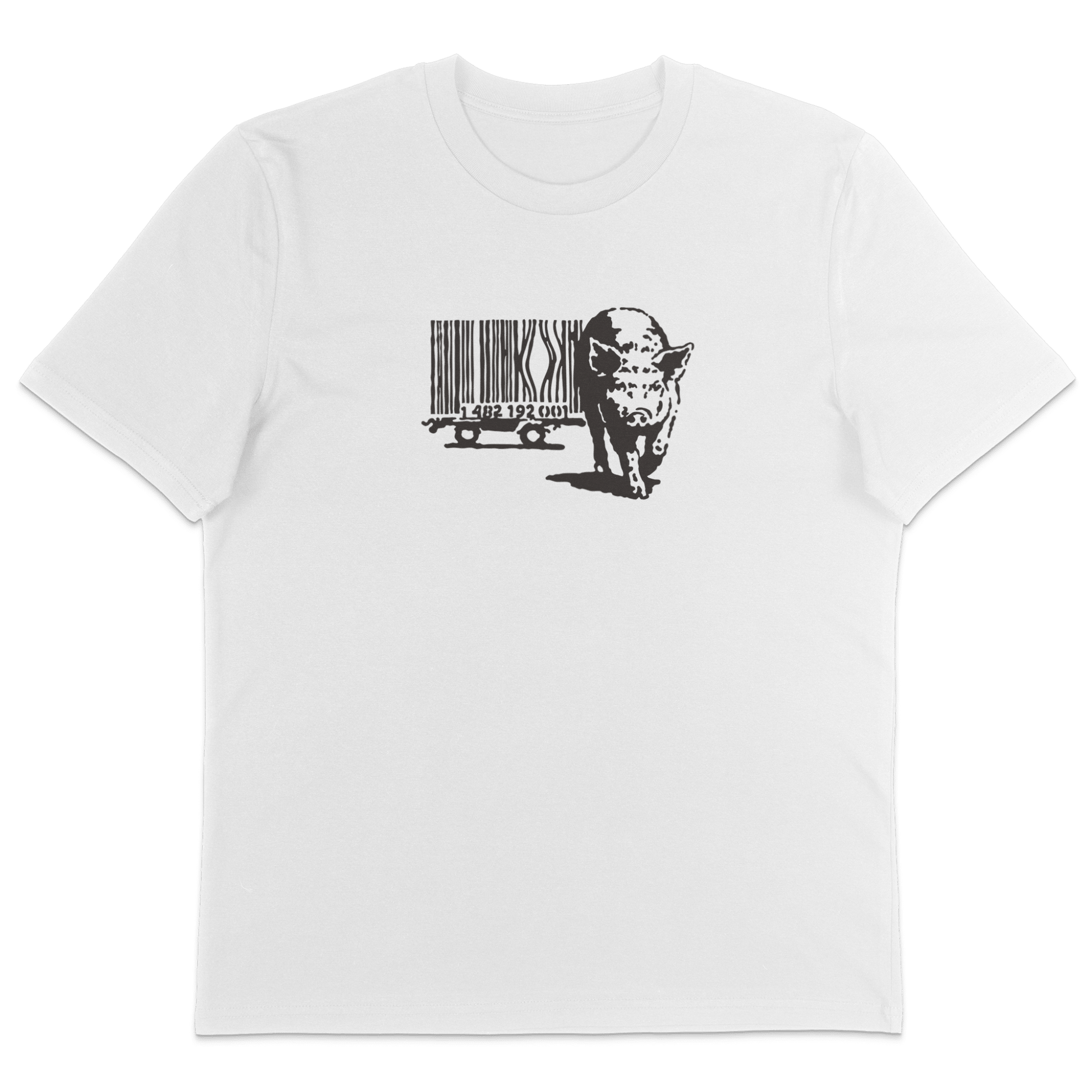 Barcode Pig T-Shirt - Vegan America