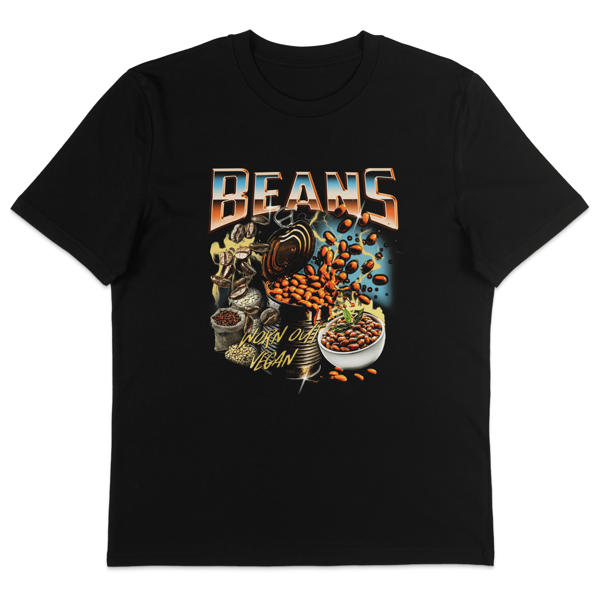 Beans Vintage T-Shirt - Vegan America