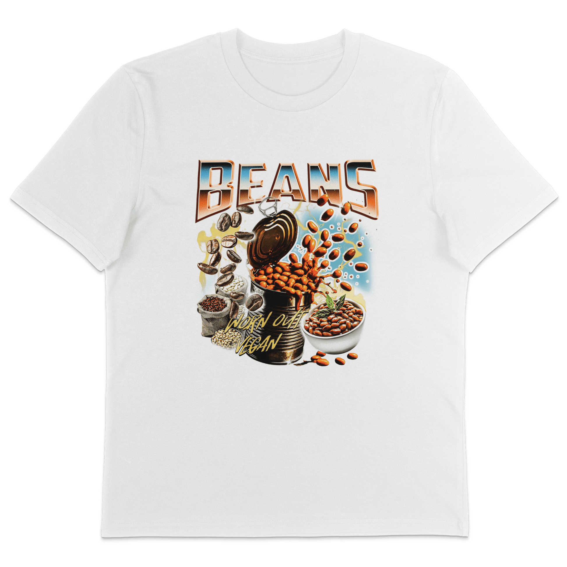Beans Vintage T-Shirt - Vegan America