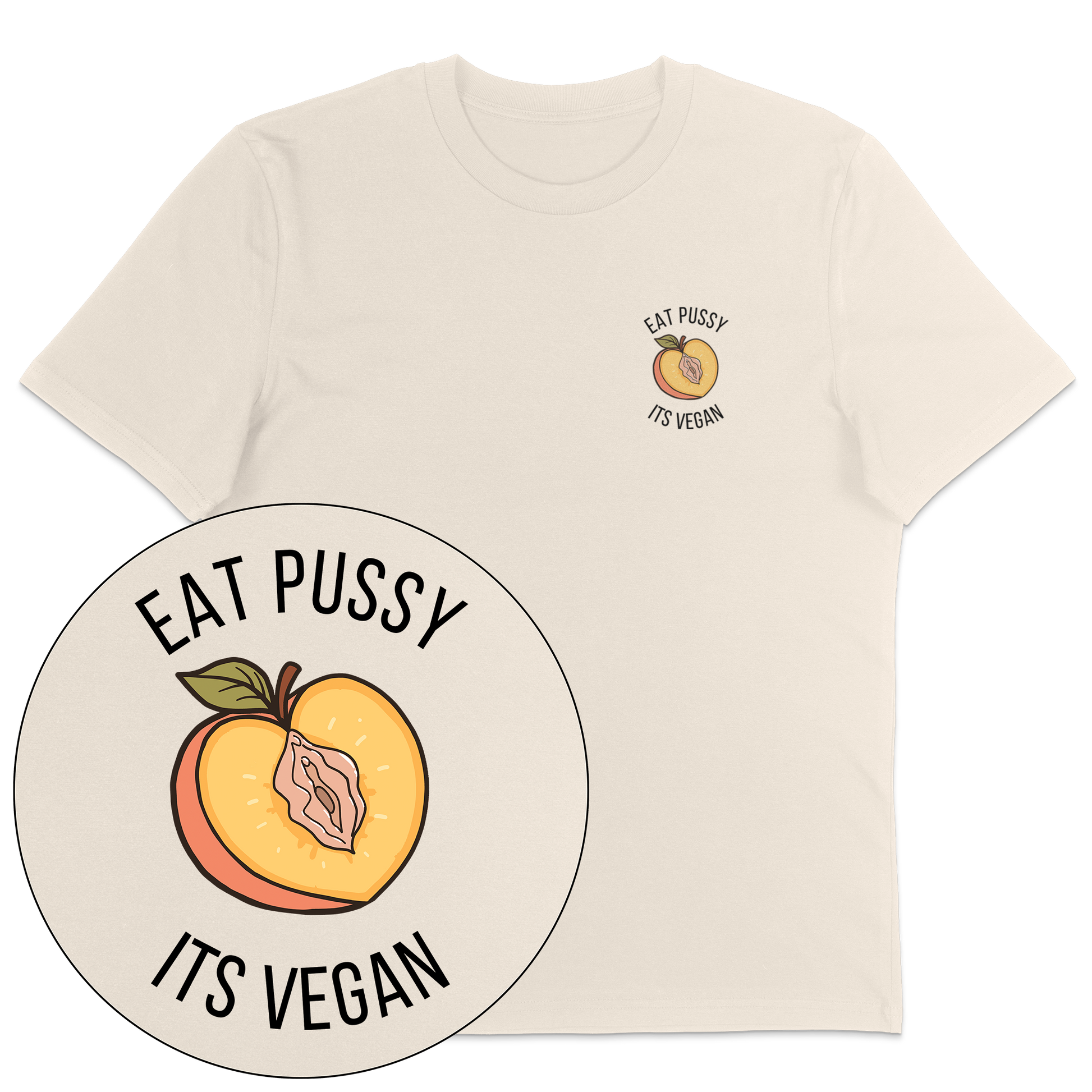 Eat Pussy It's Vegan T-Shirt - Vegan America