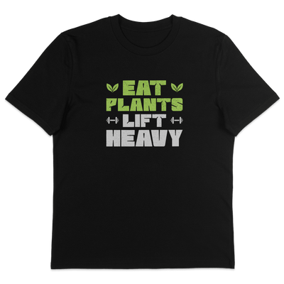 Eat Plants Lift Heavy T-Shirt - Vegan America